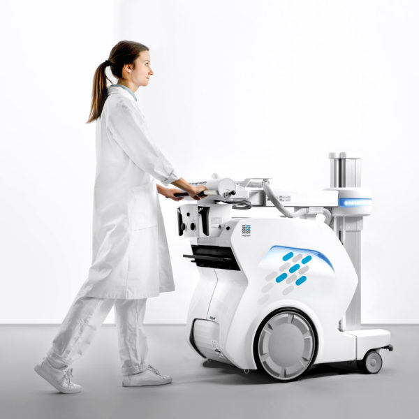 M1 Mobile X-ray System with longlife battery from Xograph Healthcare